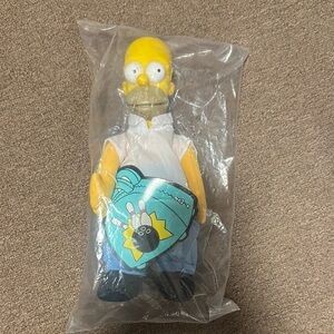 Homer Simpson Collectible Figure Burger King rare collectible new